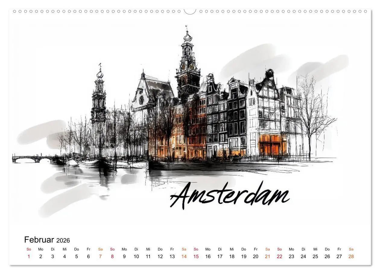 Bild: 9783457248041 | Europas Städte - ein Kalender für Entdecker (hochwertiger Premium...