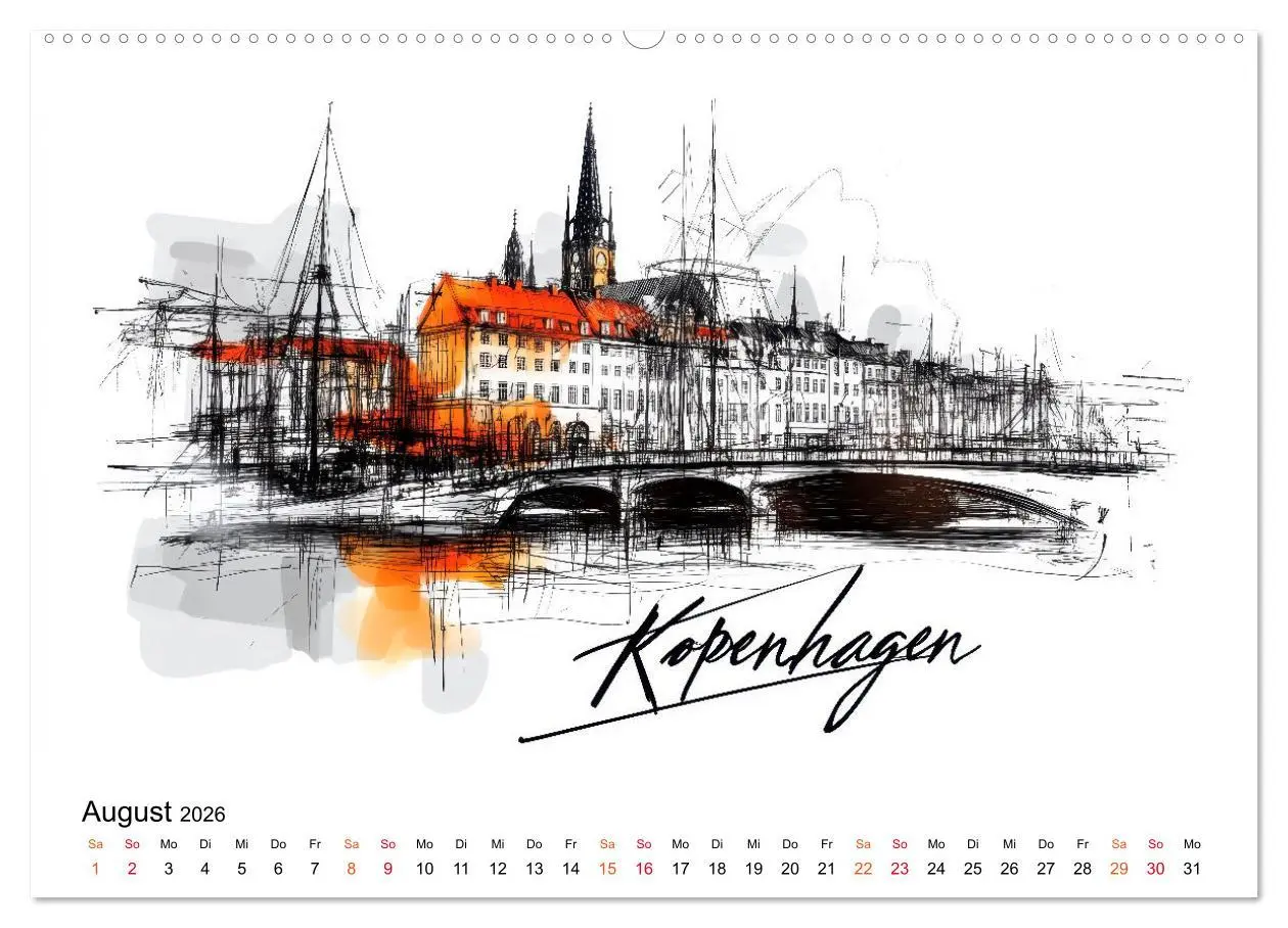 Bild: 9783457248041 | Europas Städte - ein Kalender für Entdecker (hochwertiger Premium...