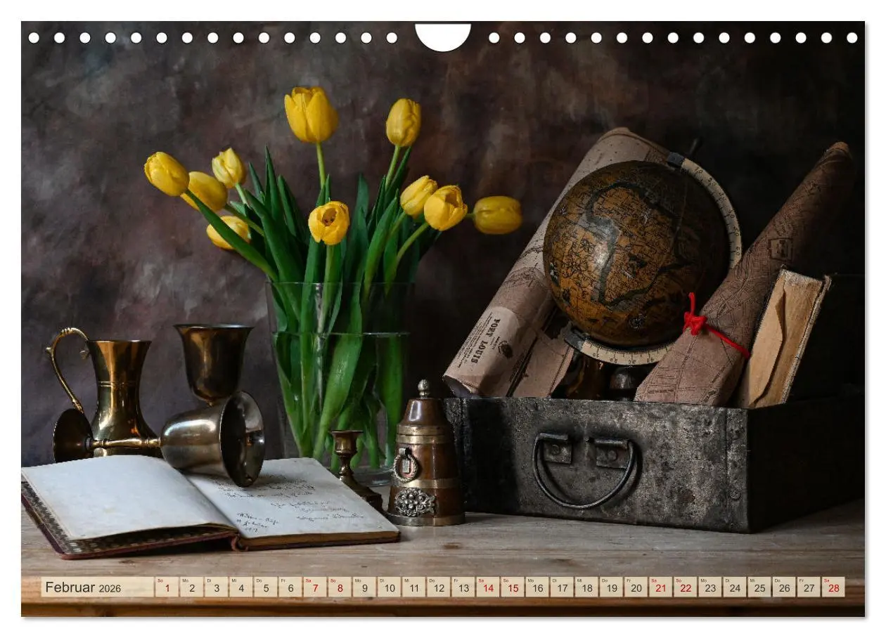Bild: 9783457318041 | Stillleben Alte Meister (Wandkalender 2026 DIN A4 quer), CALVENDO...