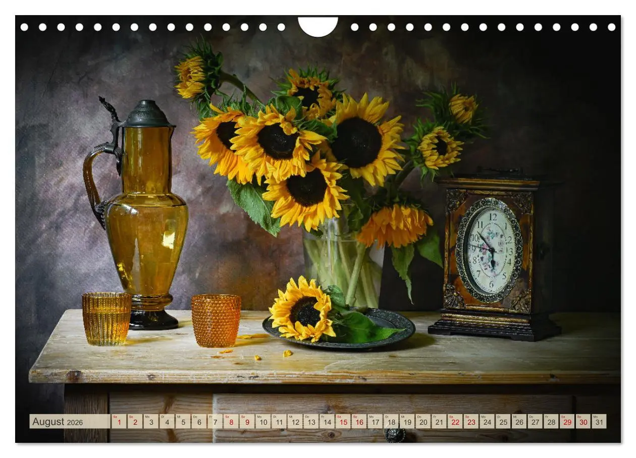 Bild: 9783457318041 | Stillleben Alte Meister (Wandkalender 2026 DIN A4 quer), CALVENDO...