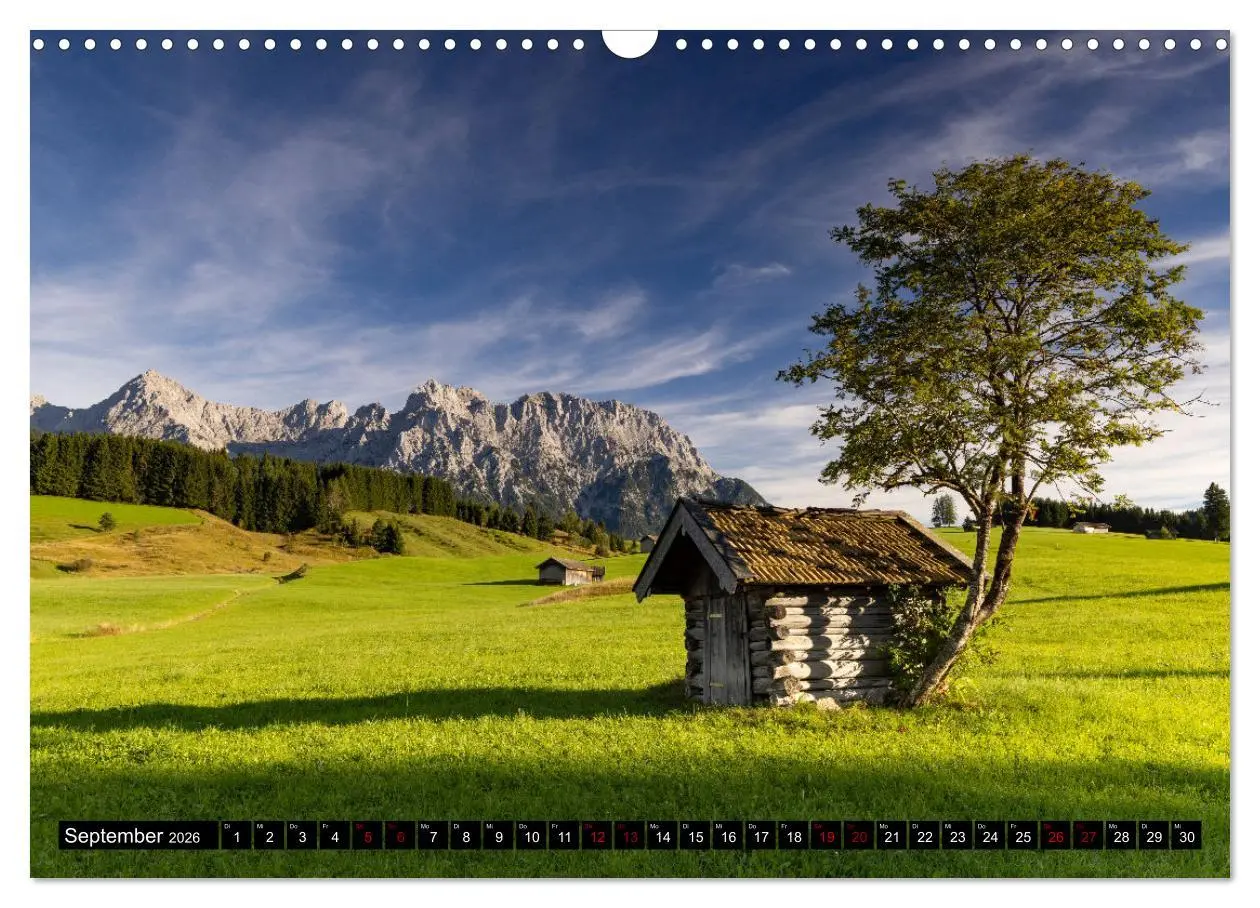 Bild: 9783457488041 | Werdenfelser Land (Wandkalender 2026 DIN A3 quer), CALVENDO...