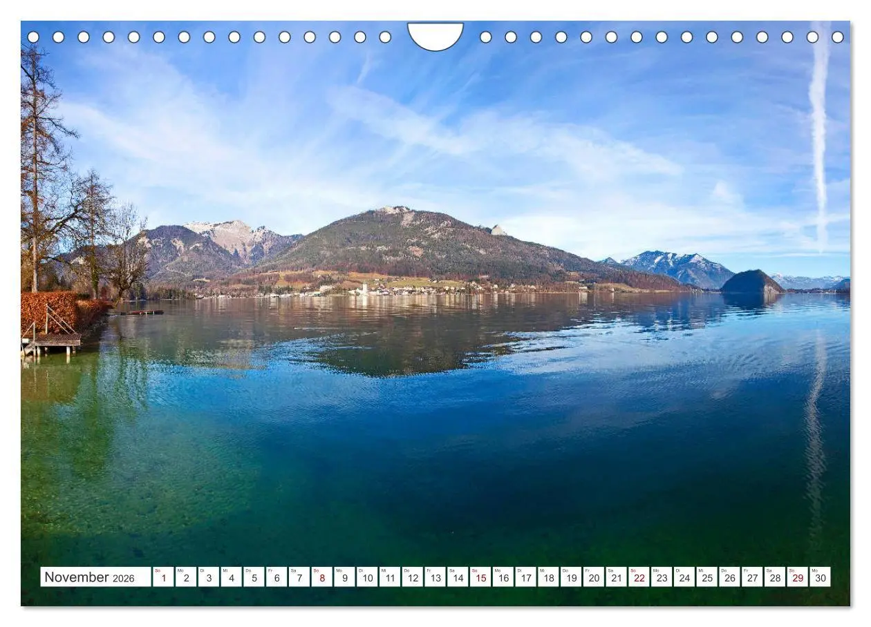 Bild: 9783457868041 | Der schöne Wolfgangsee im Salzkammergut (Wandkalender 2026 DIN A4...