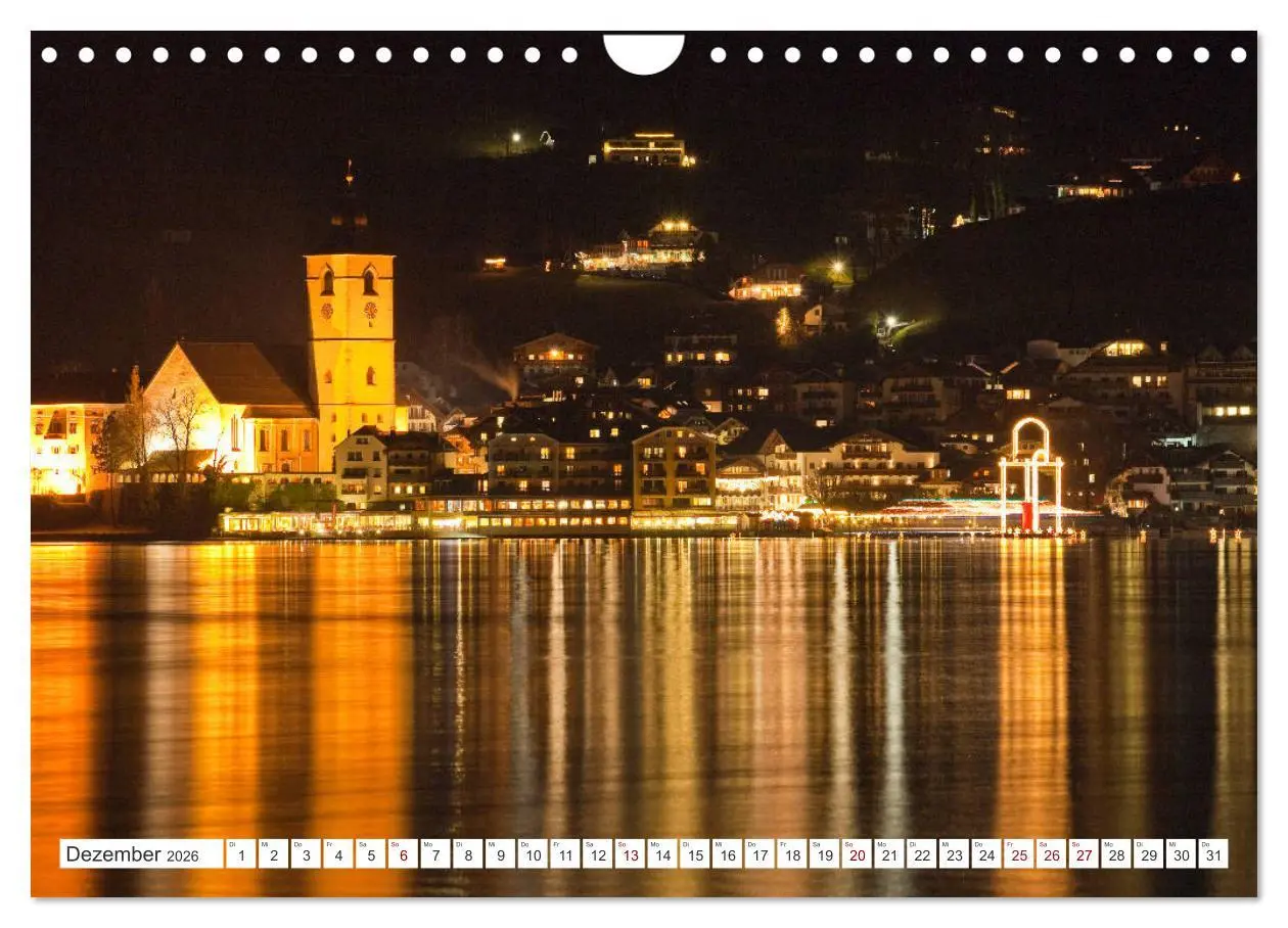 Bild: 9783457868041 | Der schöne Wolfgangsee im Salzkammergut (Wandkalender 2026 DIN A4...