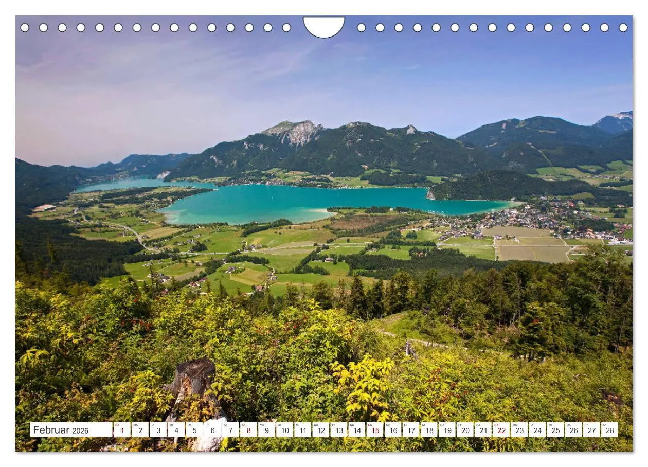 Bild: 9783457868041 | Der schöne Wolfgangsee im Salzkammergut (Wandkalender 2026 DIN A4...