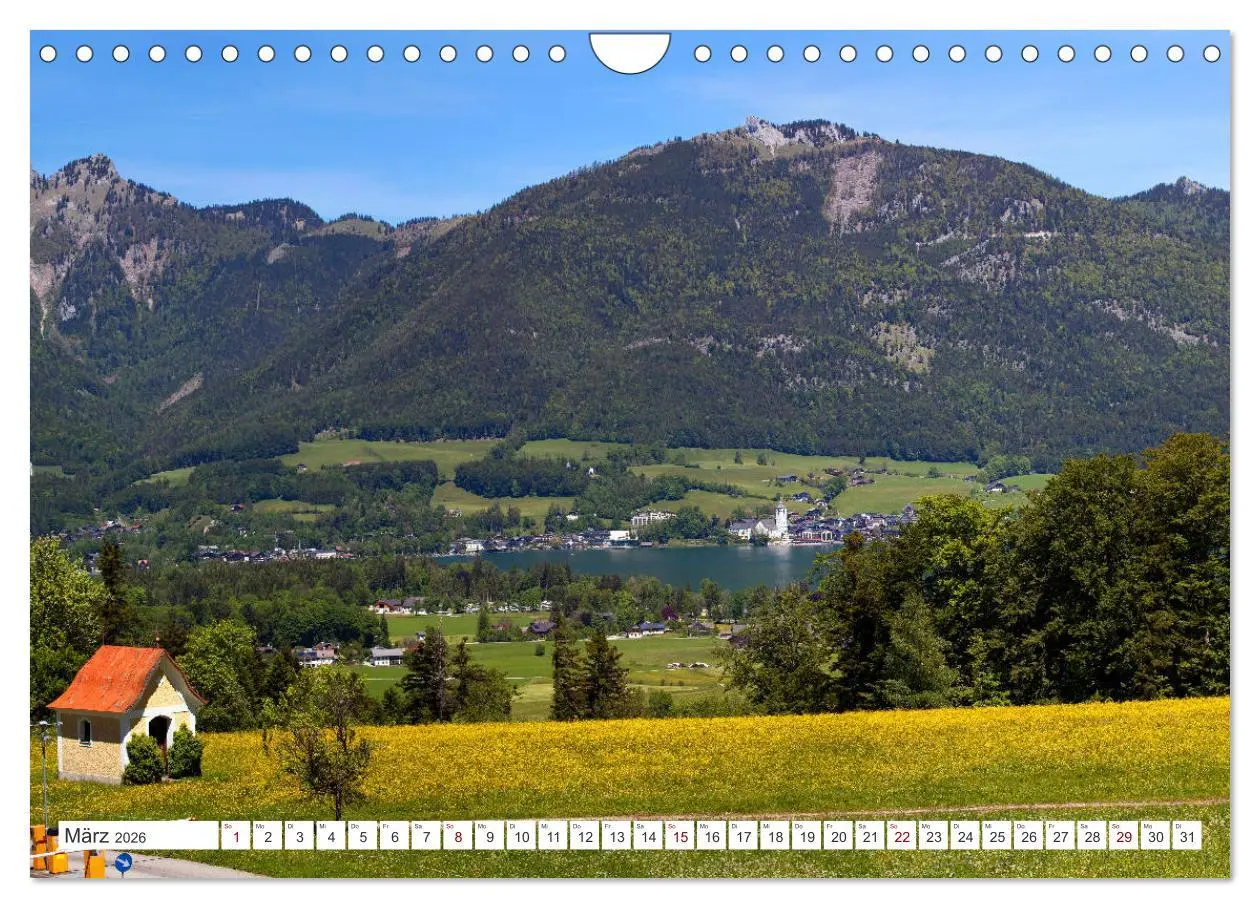 Bild: 9783457868041 | Der schöne Wolfgangsee im Salzkammergut (Wandkalender 2026 DIN A4...