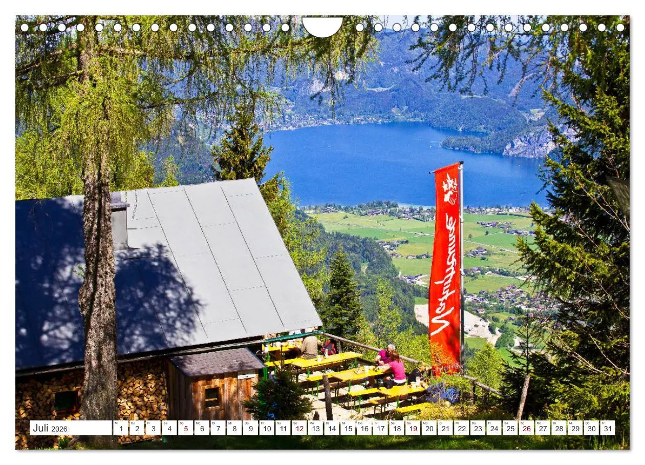 Bild: 9783457868041 | Der schöne Wolfgangsee im Salzkammergut (Wandkalender 2026 DIN A4...