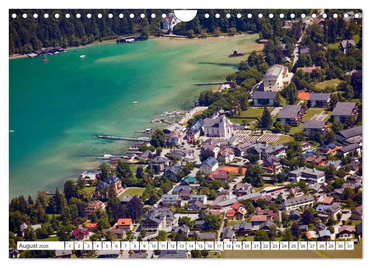 Bild: 9783457868041 | Der schöne Wolfgangsee im Salzkammergut (Wandkalender 2026 DIN A4...
