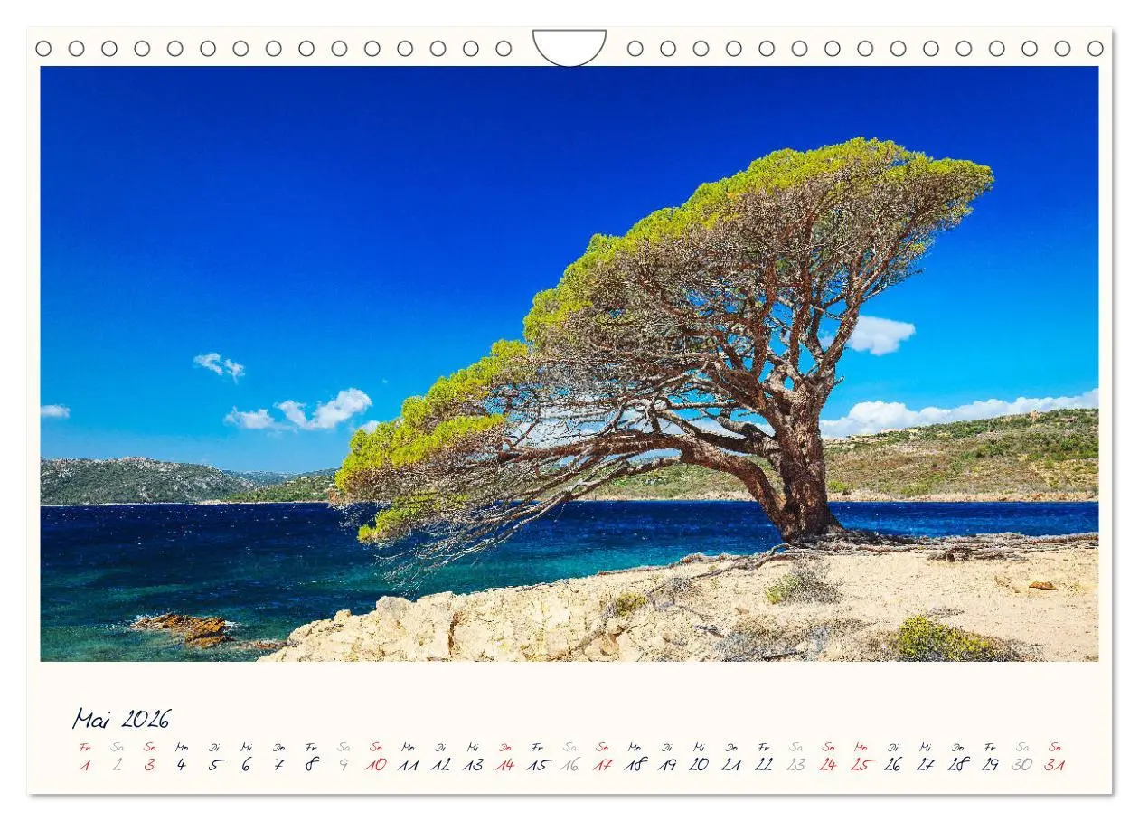 Bild: 9783457938041 | Korsika - Traumhafte Küsten am Mittelmeer (Wandkalender 2026 DIN A4...
