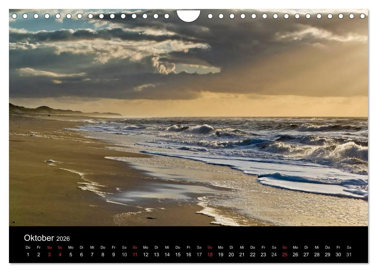Bild: 9783516198041 | Sylt-Abende - Fotografien von Beate Zoellner (Wandkalender 2026 DIN...