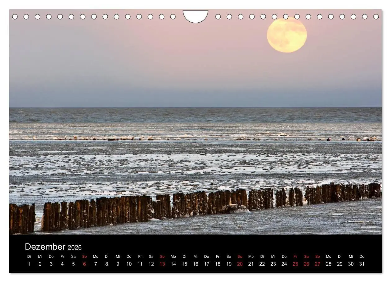 Bild: 9783516198041 | Sylt-Abende - Fotografien von Beate Zoellner (Wandkalender 2026 DIN...