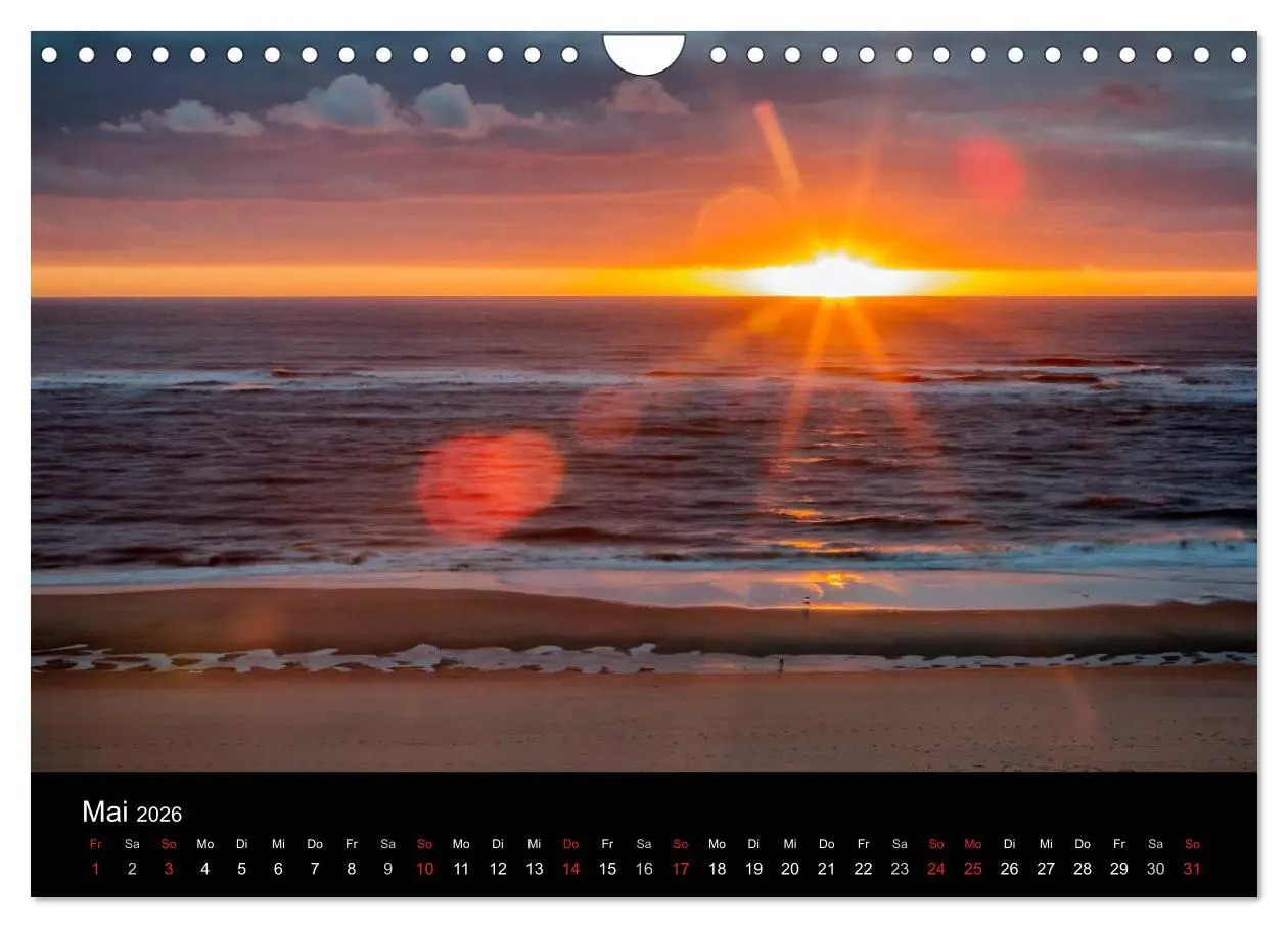 Bild: 9783516198041 | Sylt-Abende - Fotografien von Beate Zoellner (Wandkalender 2026 DIN...