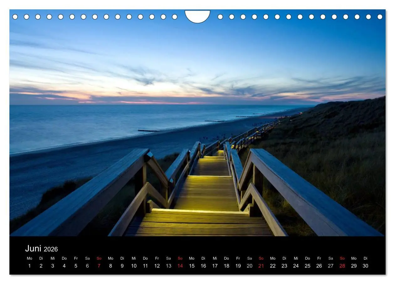 Bild: 9783516198041 | Sylt-Abende - Fotografien von Beate Zoellner (Wandkalender 2026 DIN...