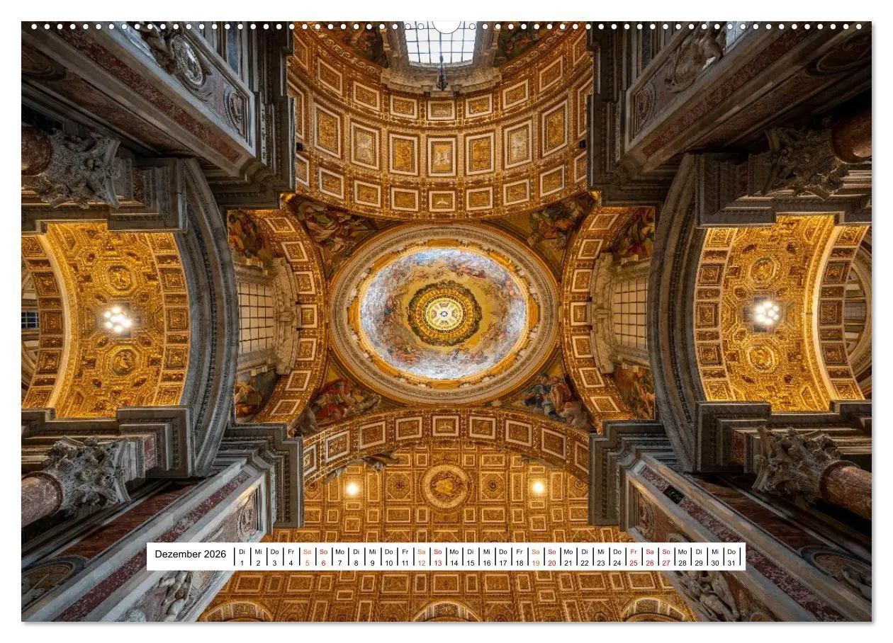 Bild: 9783516648041 | Gewölbe des Glaubens - Kirchendecken Europas (Wandkalender 2026 DIN...