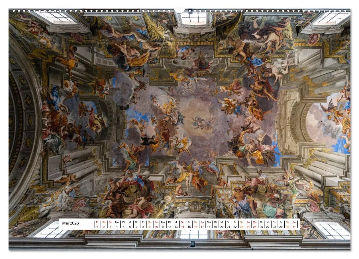 Bild: 9783516648041 | Gewölbe des Glaubens - Kirchendecken Europas (Wandkalender 2026 DIN...