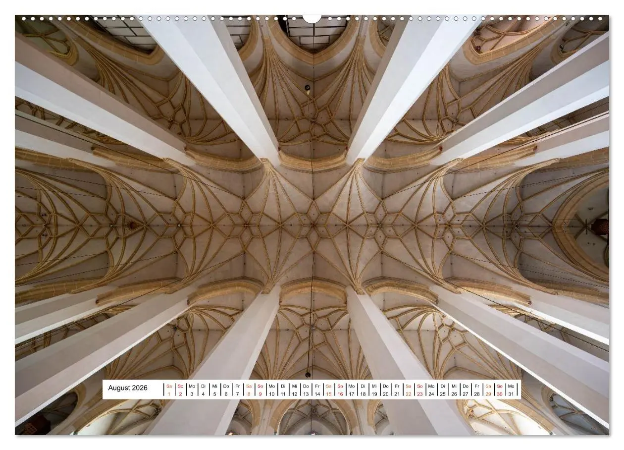 Bild: 9783516648041 | Gewölbe des Glaubens - Kirchendecken Europas (Wandkalender 2026 DIN...
