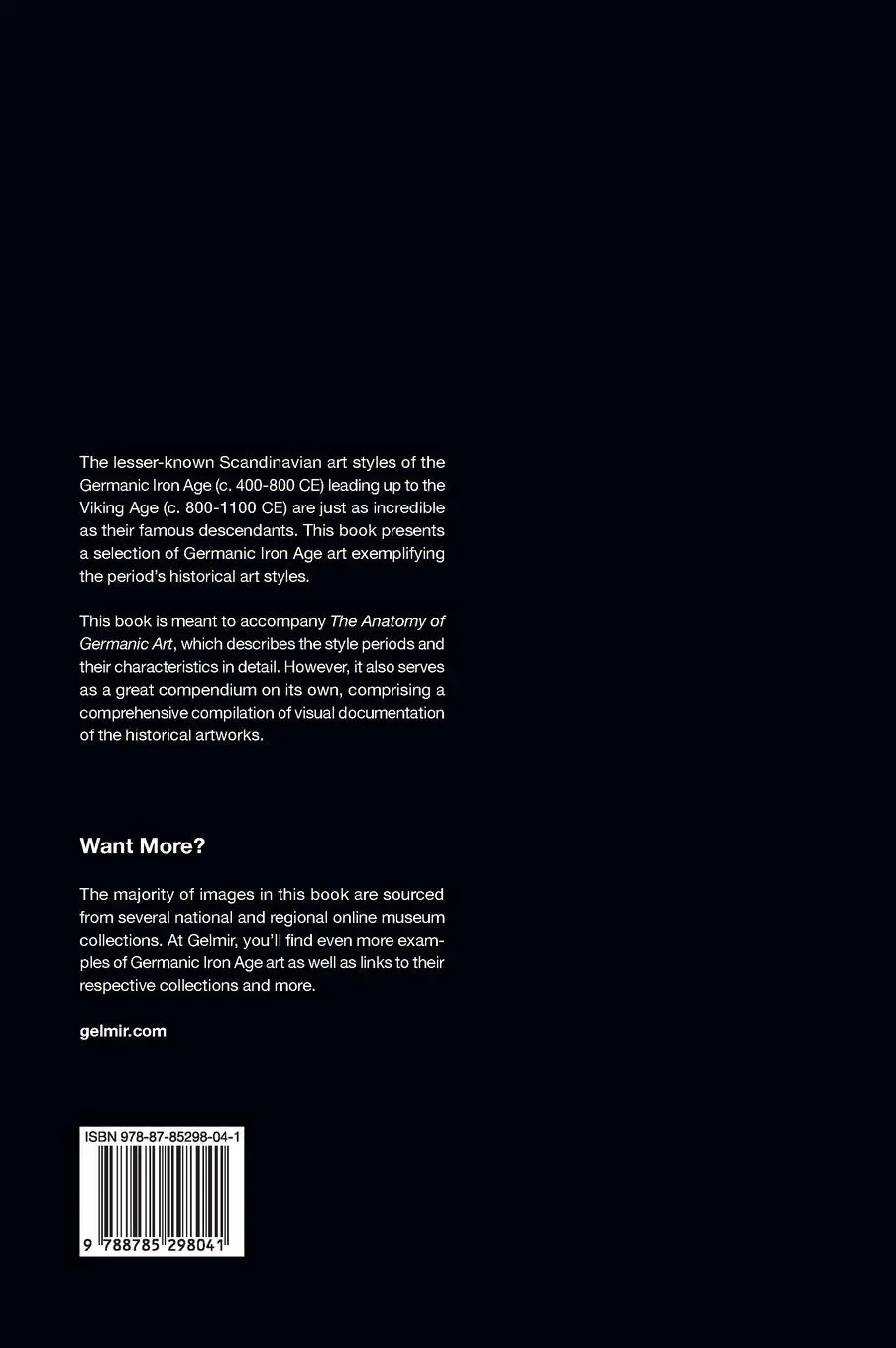 Rückseite: 9788785298041 | A Compendium of Germanic Art | Jonas Lau Markussen | Buch | Englisch