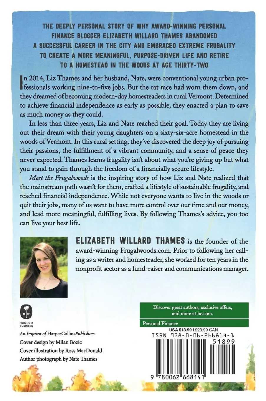 Rückseite: 9780062668141 | Meet the Frugalwoods | Elizabeth Willard Thames | Taschenbuch | 2019