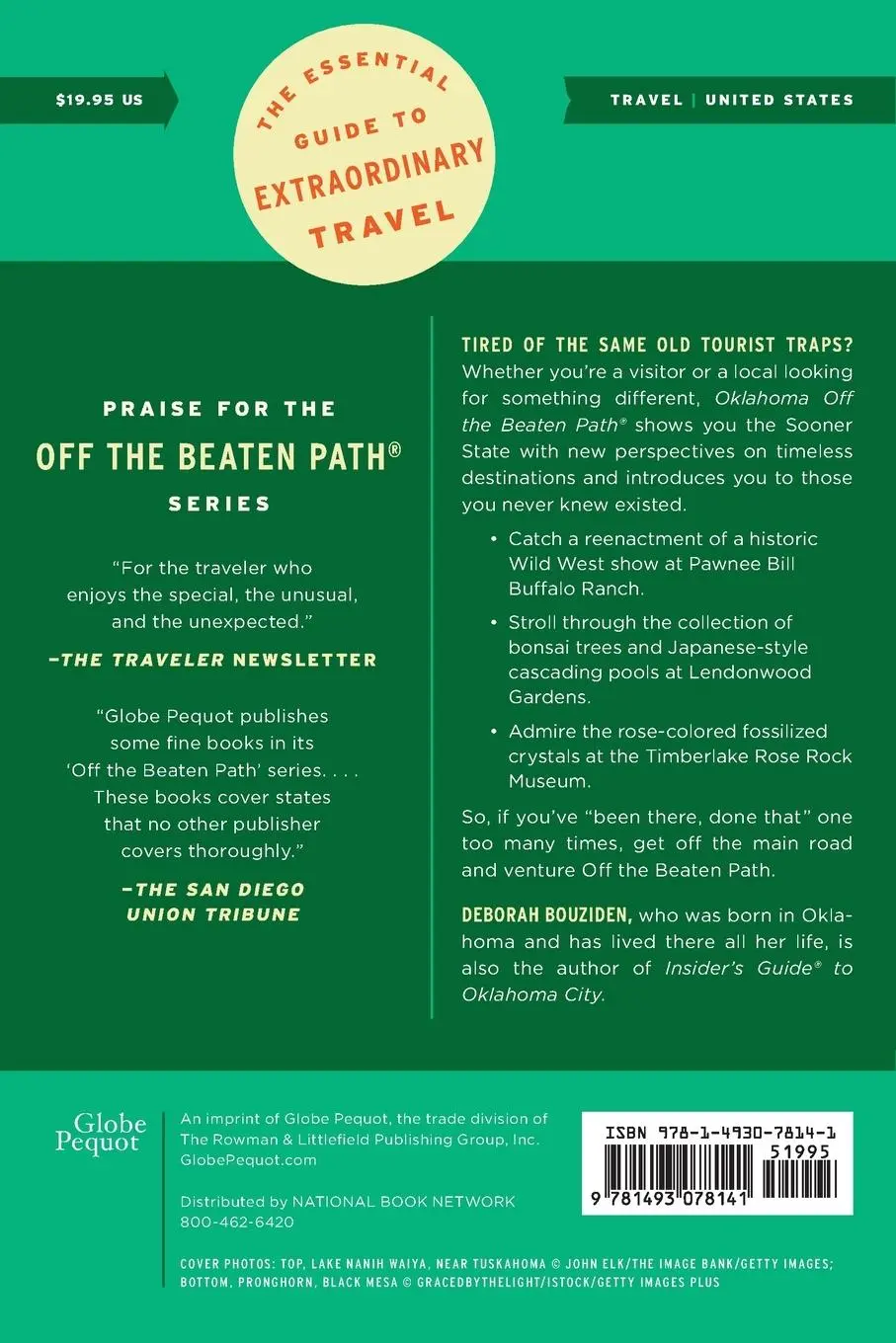Rückseite: 9781493078141 | Oklahoma Off the Beaten Path® | Deborah Bouziden | Taschenbuch | 2024
