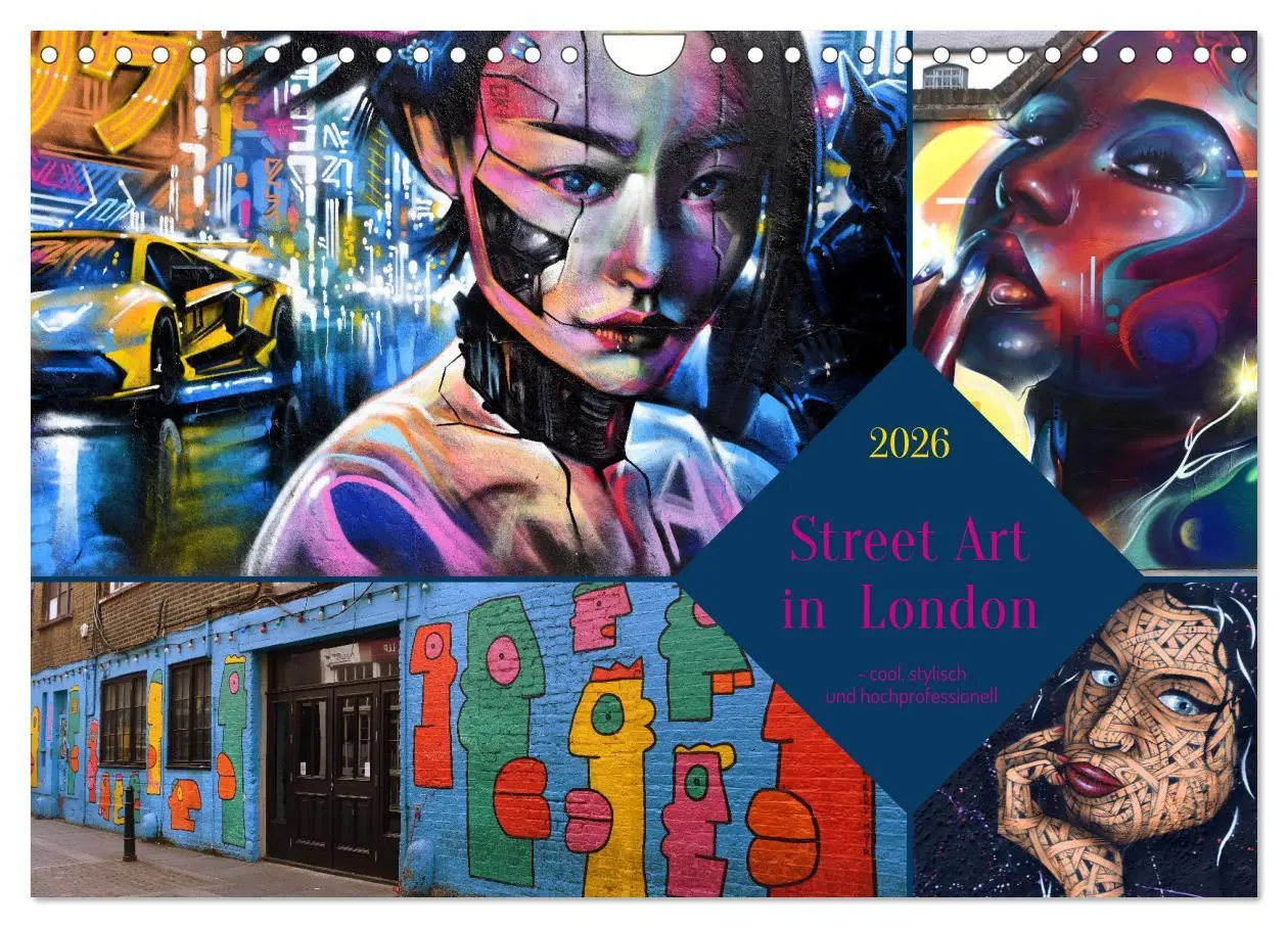 Cover: 9783457308141 | Street Art in London - cool, stylisch und hochprofessionell...