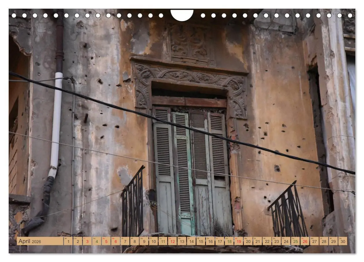 Bild: 9783457928141 | Beirut - auferstanden aus Ruinen (Wandkalender 2026 DIN A4 quer),...