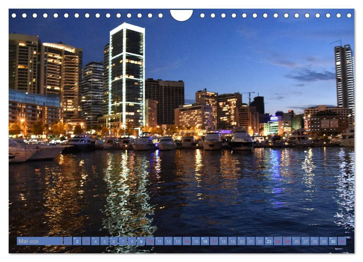 Bild: 9783457928141 | Beirut - auferstanden aus Ruinen (Wandkalender 2026 DIN A4 quer),...