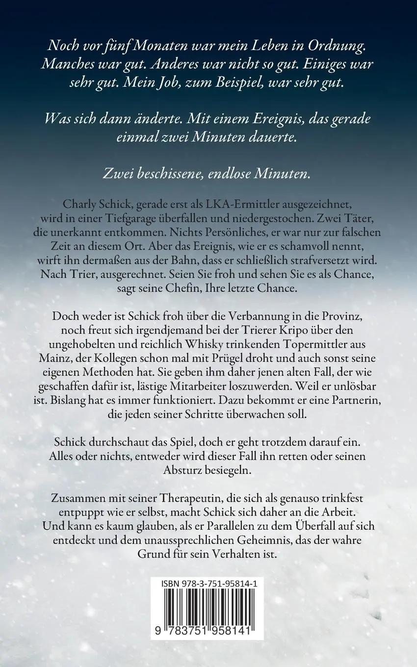 Rückseite: 9783751958141 | Schick | Stephan Lake | Taschenbuch | 364 S. | Deutsch | 2020