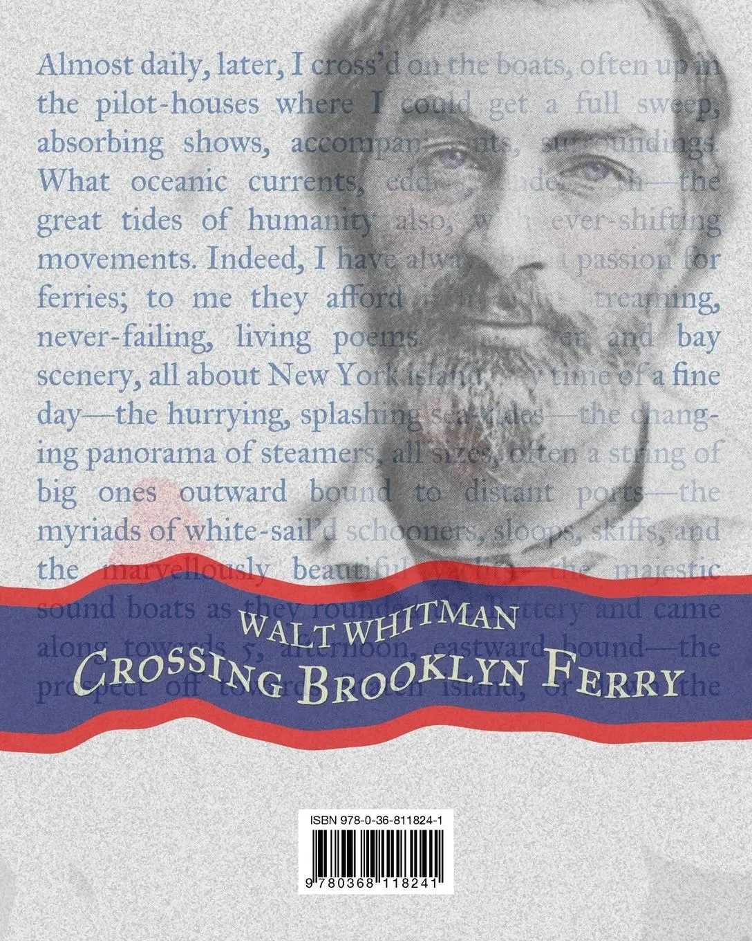 Rückseite: 9780368118241 | Crossing Brooklyn Ferry | A poem by Walt Whitman | Switzer | Buch