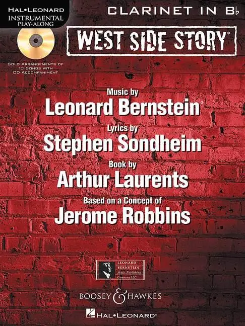 Cover: 9781423458241 | West Side Story for Clarinet Instrumental Play-Along Book with...