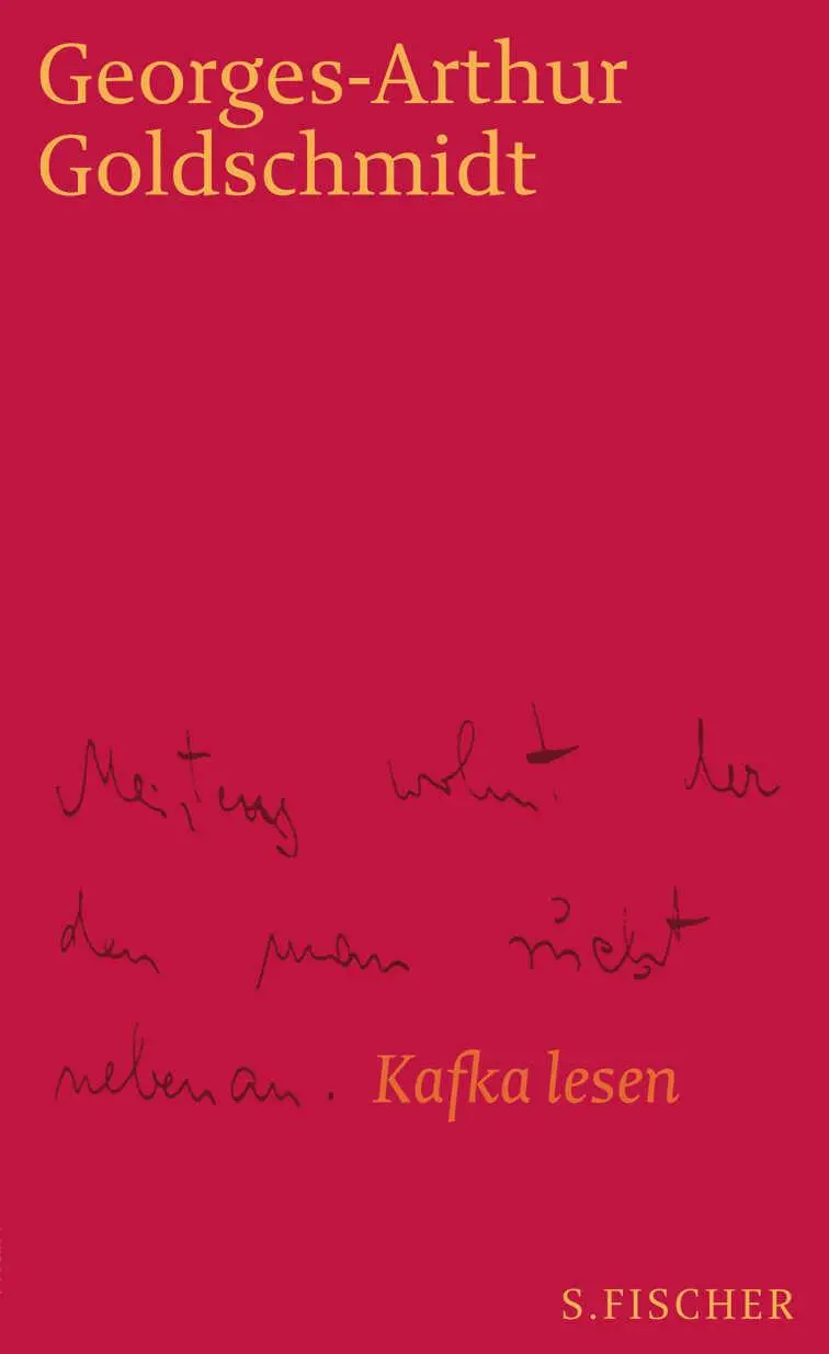 Cover: 9783100278241 | Meistens wohnt der den man sucht nebenan | Kafka lesen | Goldschmidt