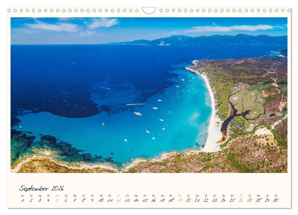 Bild: 9783457848241 | Korsika - Traumhafte Küsten am Mittelmeer (Wandkalender 2026 DIN A3...