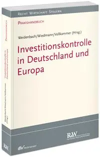 Cover: 9783800518241 | Investitionskontrolle in Deutschland und Europa | Praxishandbuch