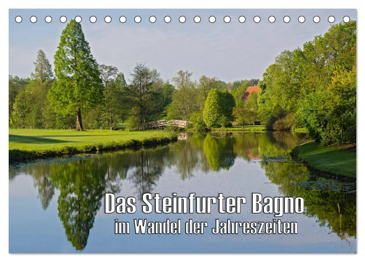 Cover: 9783457838341 | Das Steinfurter Bagno im Wandel der Jahreszeiten (Tischkalender...