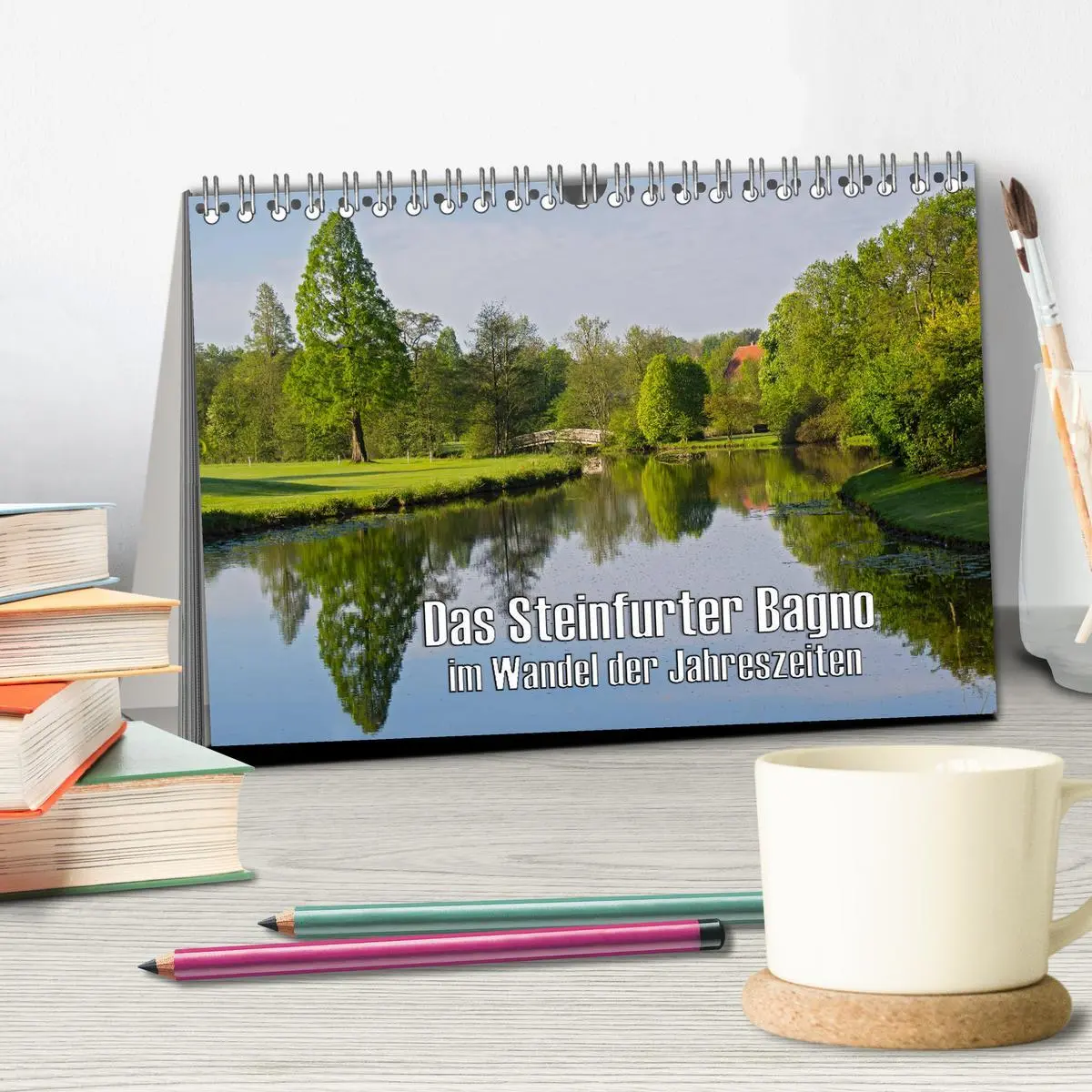 Bild: 9783457838341 | Das Steinfurter Bagno im Wandel der Jahreszeiten (Tischkalender...