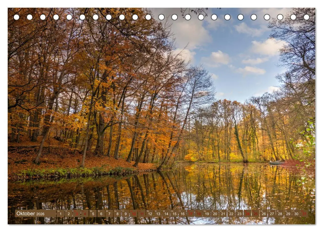 Bild: 9783457838341 | Das Steinfurter Bagno im Wandel der Jahreszeiten (Tischkalender...