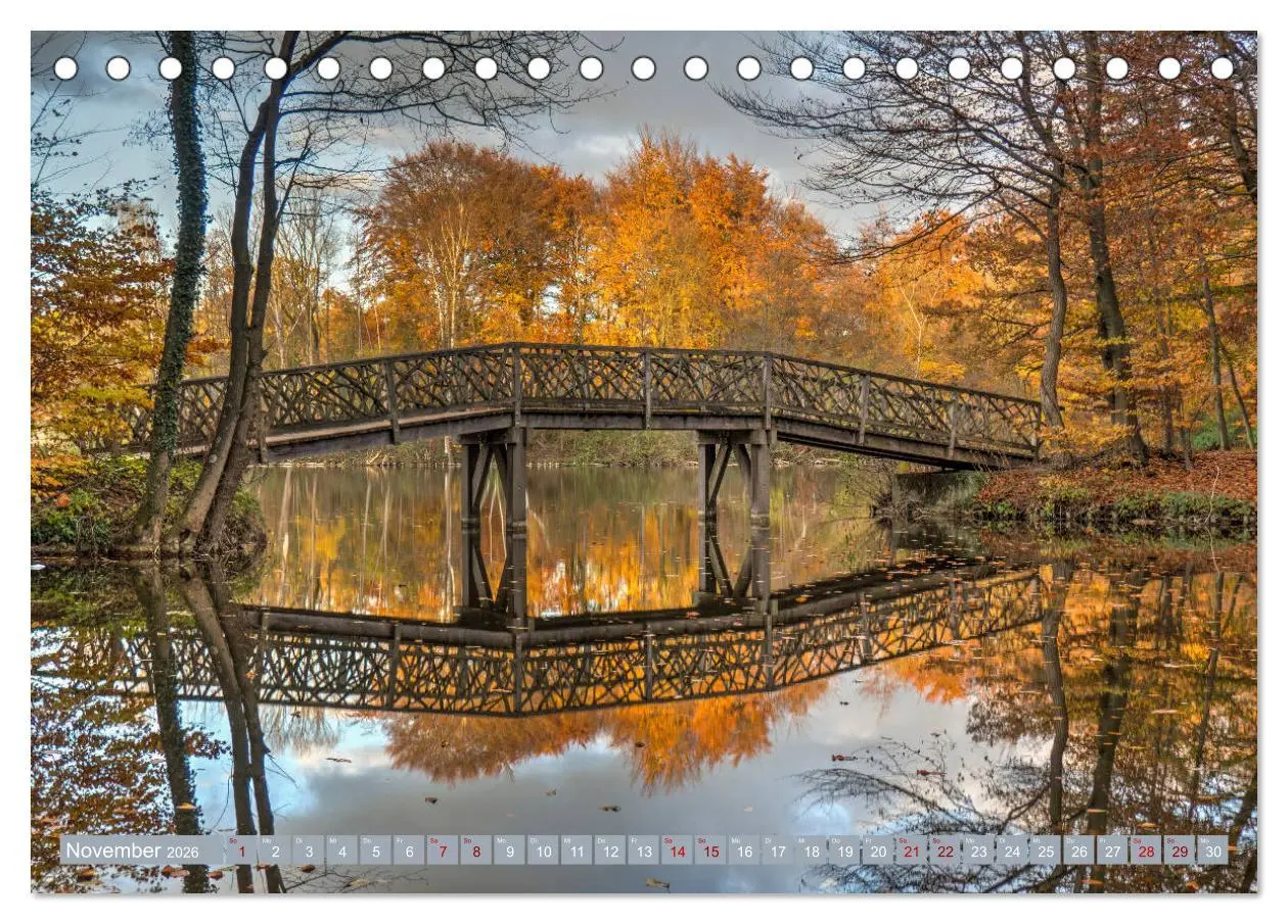 Bild: 9783457838341 | Das Steinfurter Bagno im Wandel der Jahreszeiten (Tischkalender...