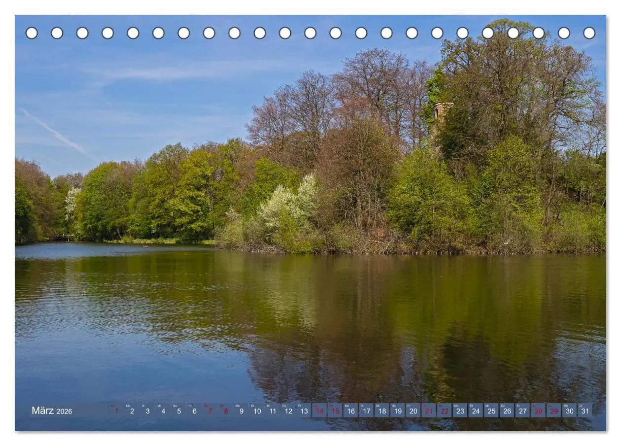 Bild: 9783457838341 | Das Steinfurter Bagno im Wandel der Jahreszeiten (Tischkalender...