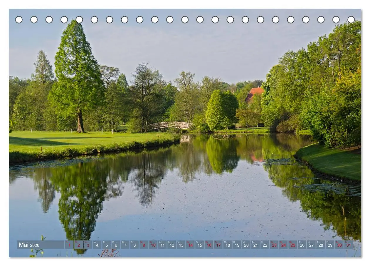 Bild: 9783457838341 | Das Steinfurter Bagno im Wandel der Jahreszeiten (Tischkalender...