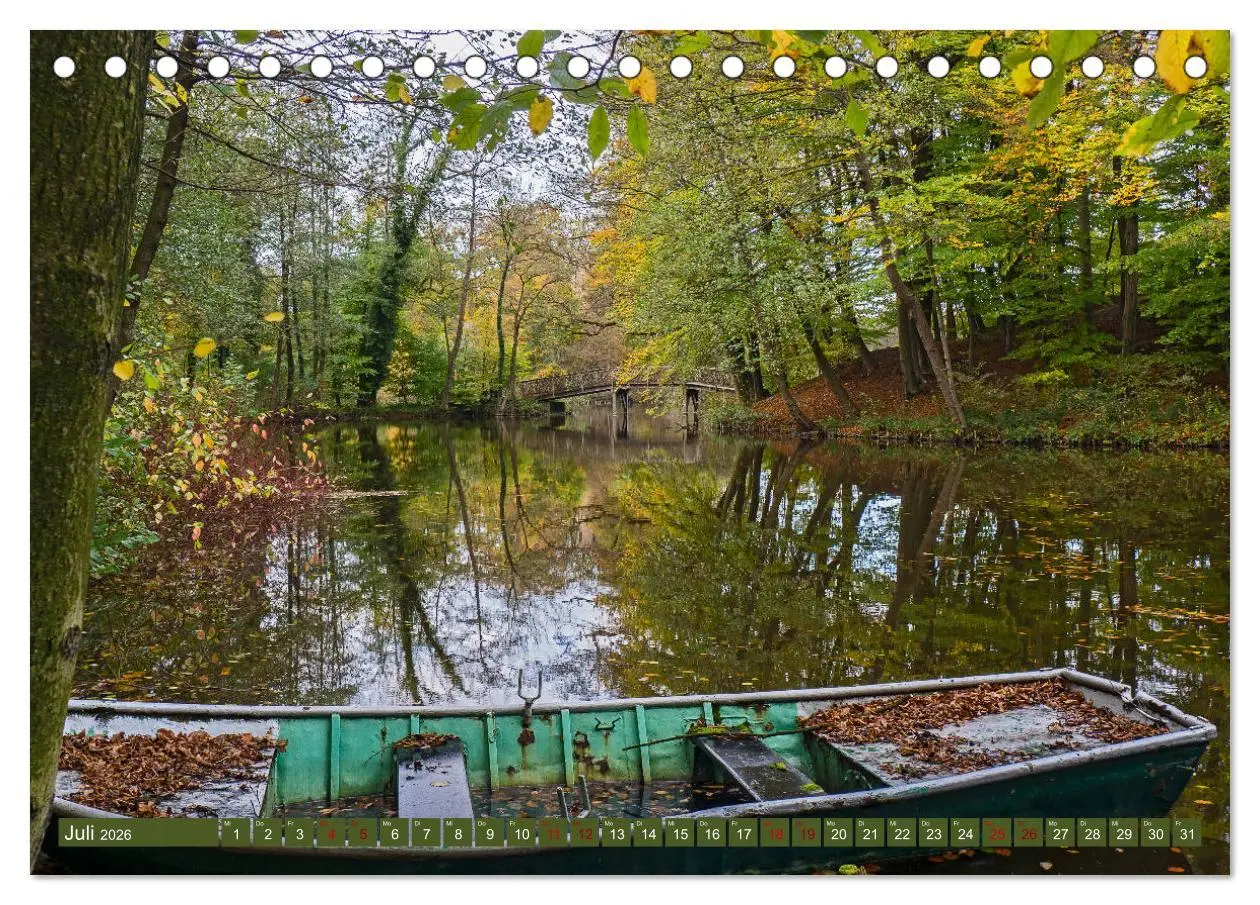 Bild: 9783457838341 | Das Steinfurter Bagno im Wandel der Jahreszeiten (Tischkalender...