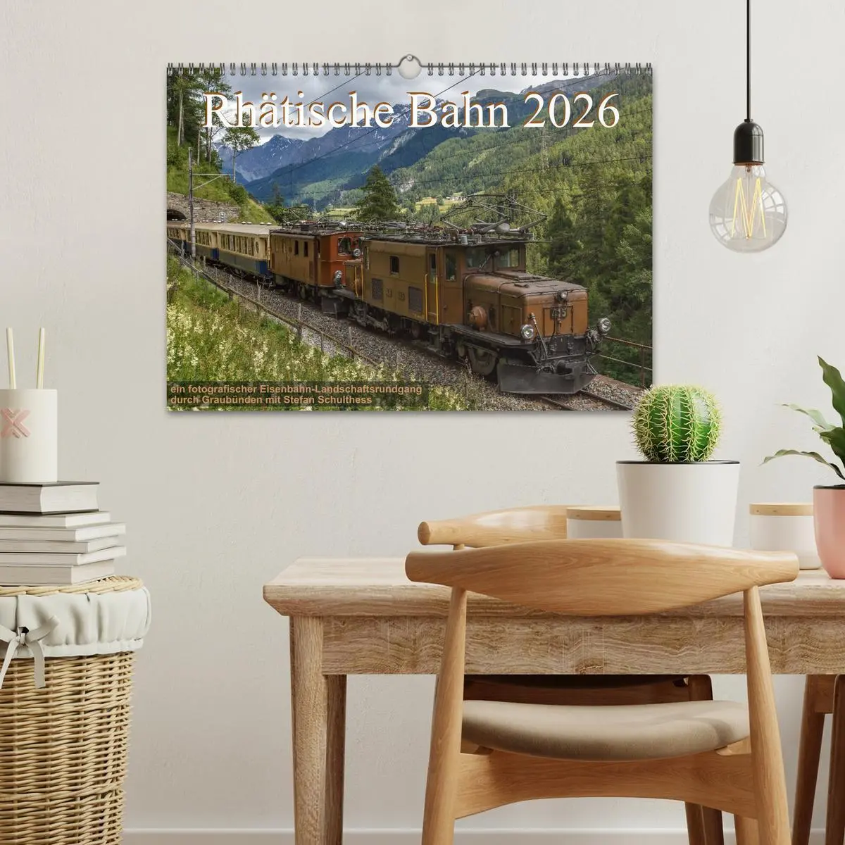 Bild: 9783516238341 | Rhätische Bahn 2026 (Wandkalender 2026 DIN A3 quer), CALVENDO...