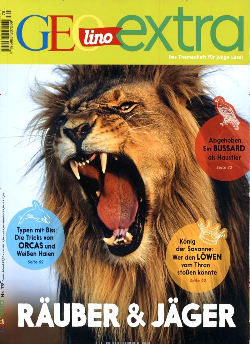 Cover: 9783652008341 | GEOlino extra 79/2019 - Räuber &amp; Jäger | Rosa Wetscher | Taschenbuch