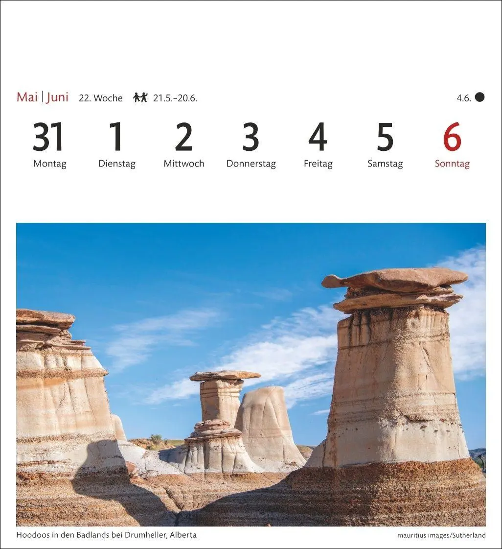 Bild: 9783840038341 | Kanada Sehnsuchtskalender 2027 - Wochenkalender mit 53 Postkarten