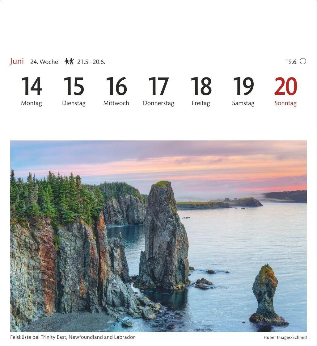 Bild: 9783840038341 | Kanada Sehnsuchtskalender 2027 - Wochenkalender mit 53 Postkarten