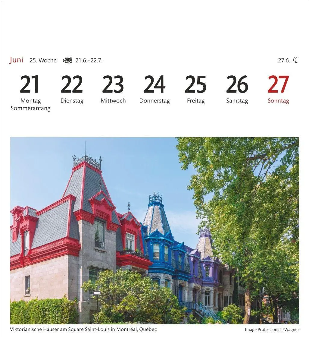 Bild: 9783840038341 | Kanada Sehnsuchtskalender 2027 - Wochenkalender mit 53 Postkarten
