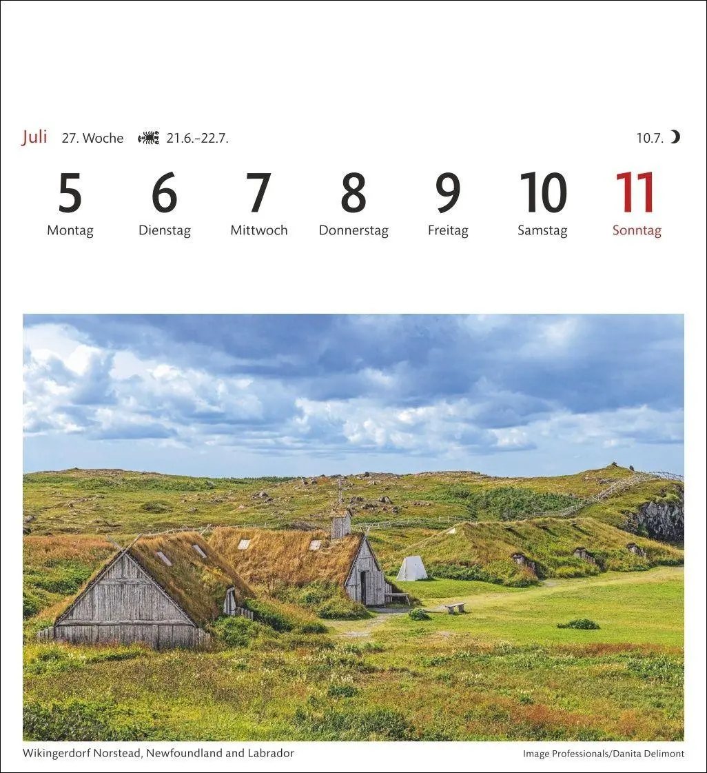 Bild: 9783840038341 | Kanada Sehnsuchtskalender 2027 - Wochenkalender mit 53 Postkarten