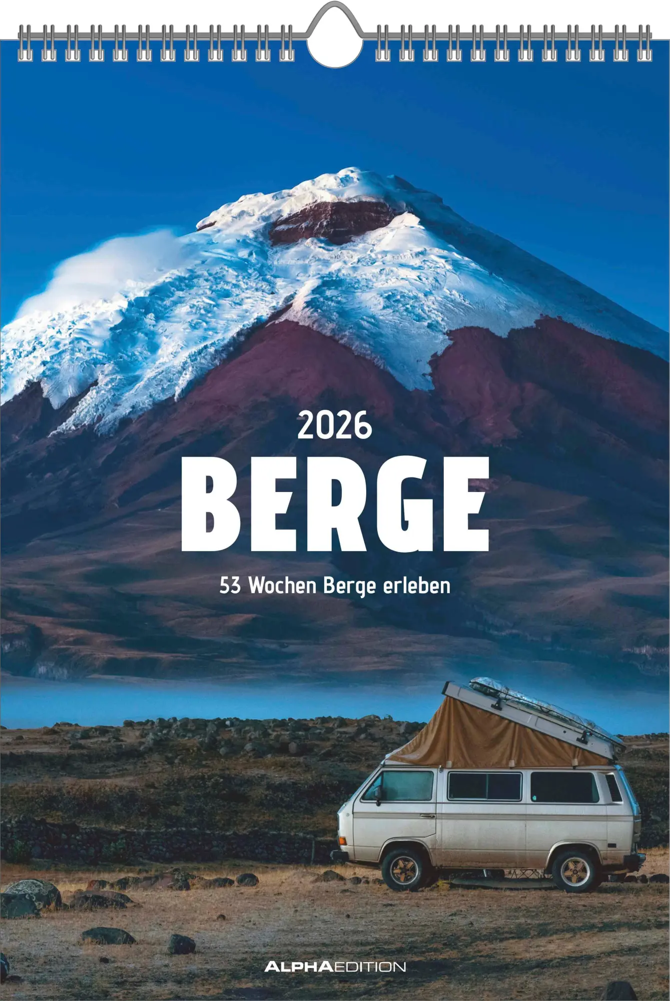 Cover: 4069095008441 | Berge - Wochenkalender mit 53 Motiven und Beschreibungen | Kalender