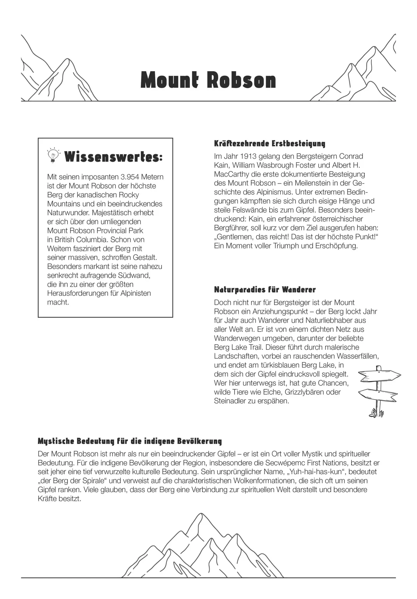 Bild: 4069095008441 | Berge - Wochenkalender mit 53 Motiven und Beschreibungen | Kalender