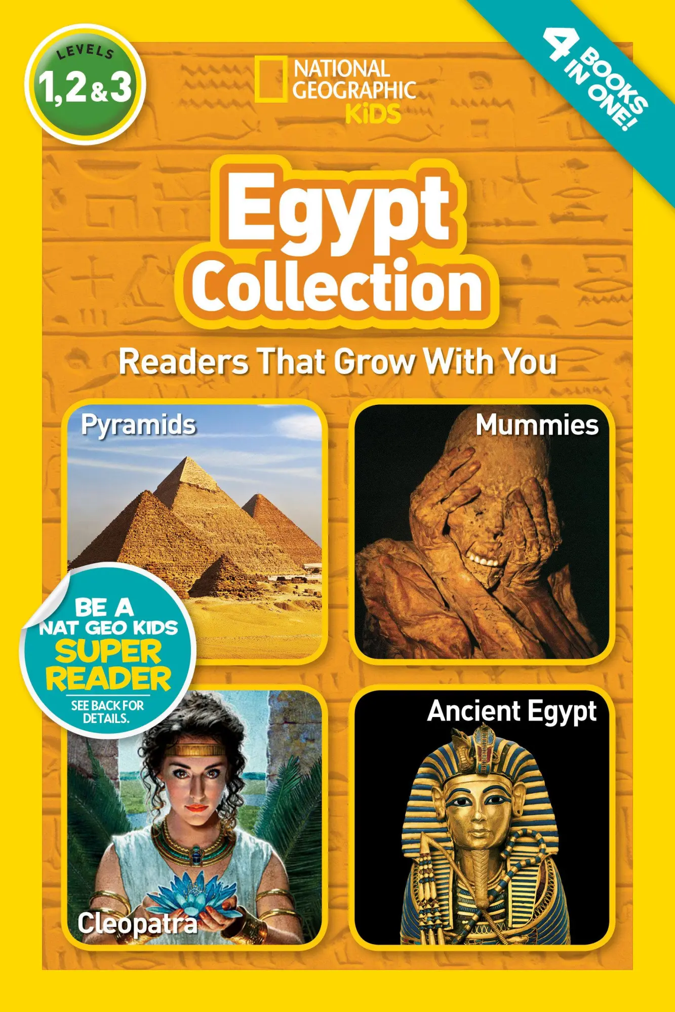 Cover: 9781426338441 | Egypt Collection (National Geographic Kids Readers, Levels 1, 2, &amp; 3)