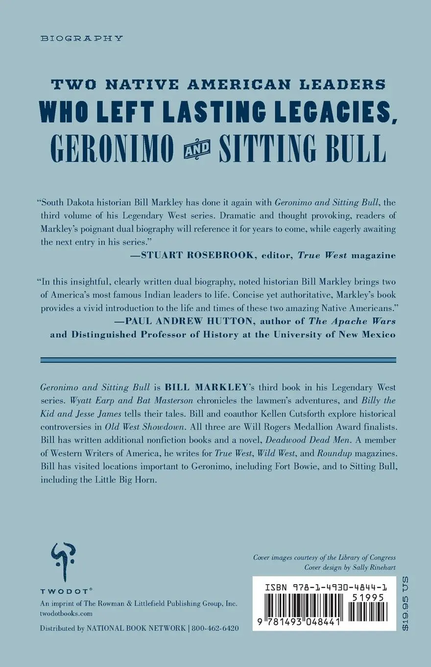 Rückseite: 9781493048441 | Geronimo and Sitting Bull | Leaders of the Legendary West | Markley