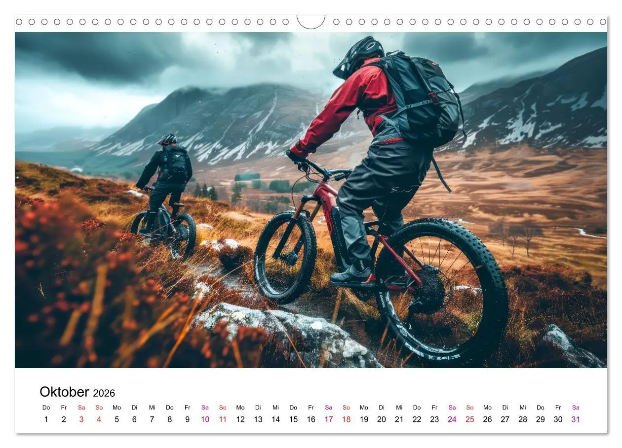 Bild: 9783457378441 | E-Bike einfach cool (Wandkalender 2026 DIN A3 quer), CALVENDO...