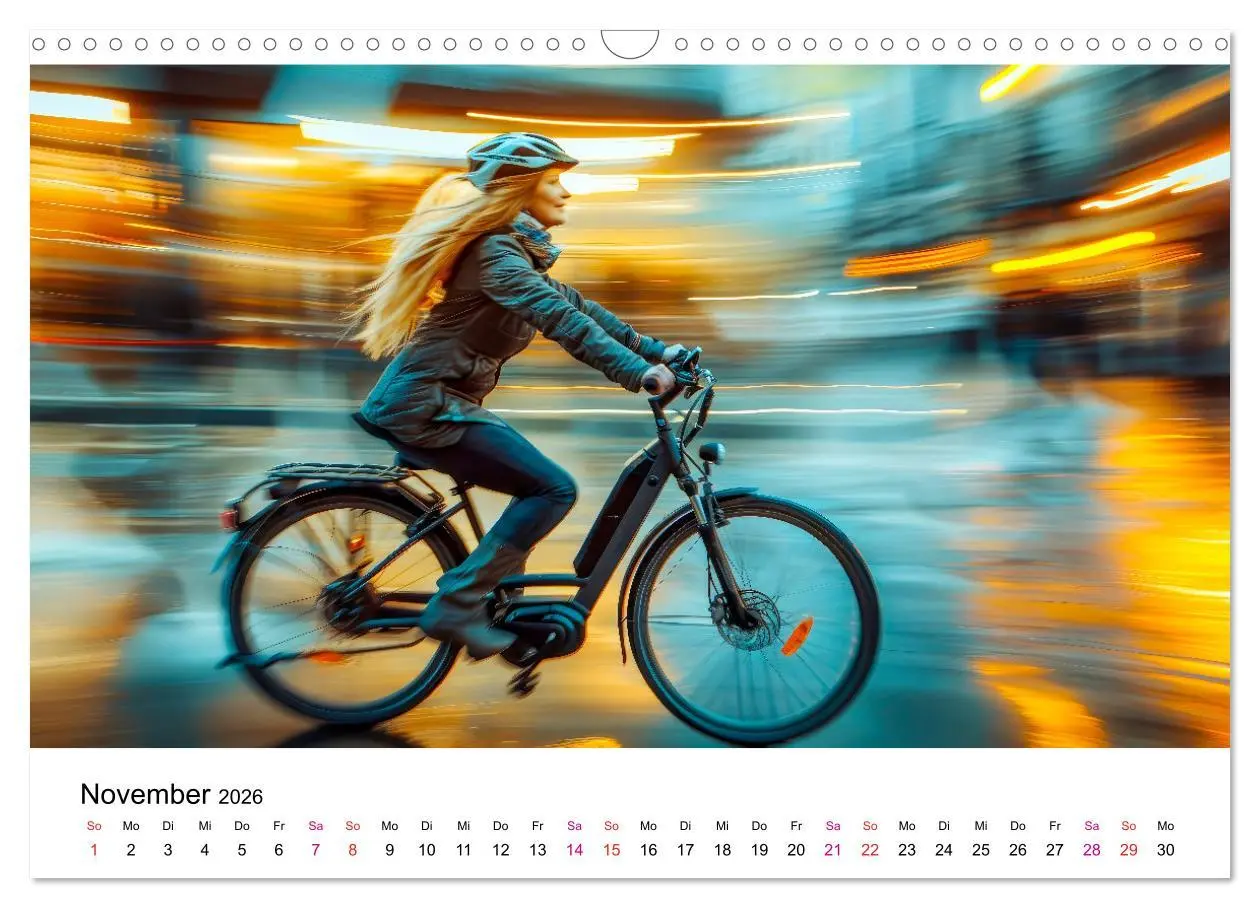 Bild: 9783457378441 | E-Bike einfach cool (Wandkalender 2026 DIN A3 quer), CALVENDO...